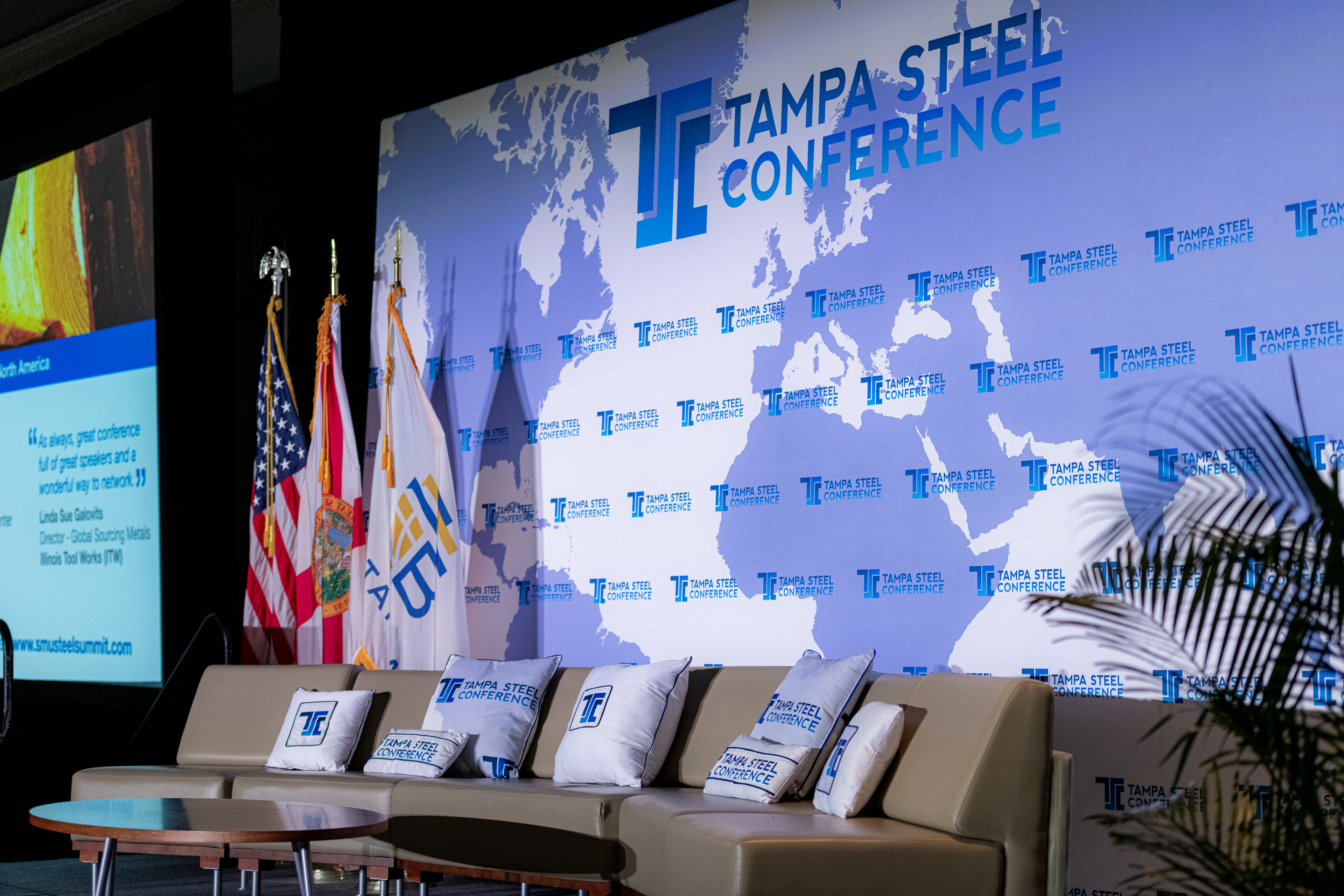  Tampa Steel Conference stage